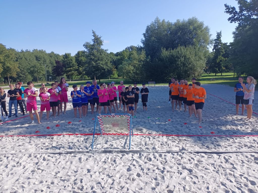 drużyny Beach Tchoukball Sandsation CUP 2023