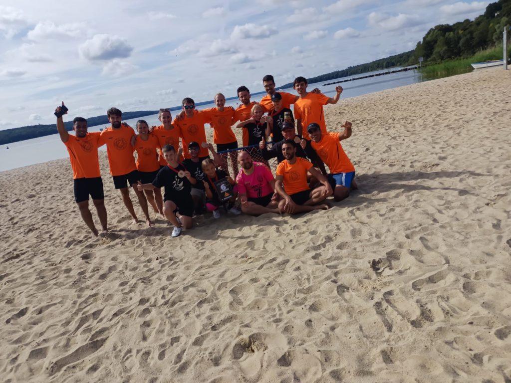 drużyny Beach Tchoukball Sandsation CUP 2023