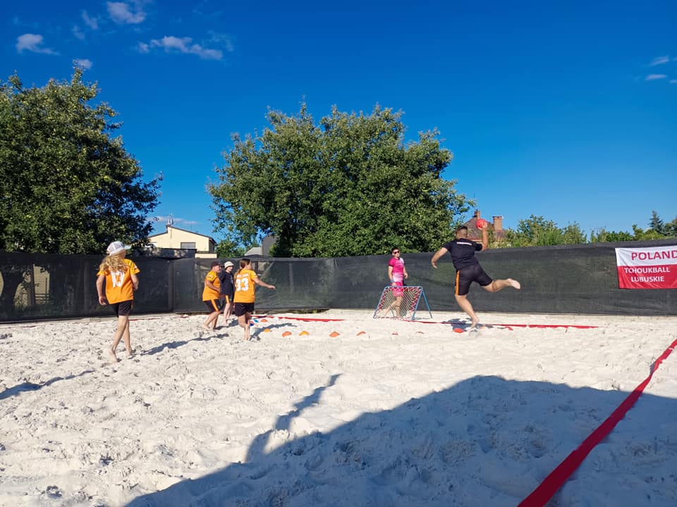 Stowarzyszenie Tchoukball Lubuskie na turnieju Czech Beach Open 