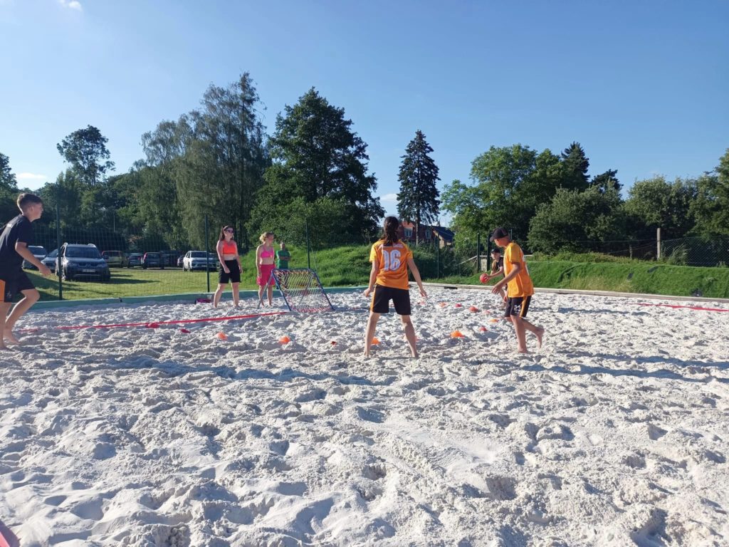 Stowarzyszenie Tchoukball Lubuskie na turnieju Czech Beach Open 