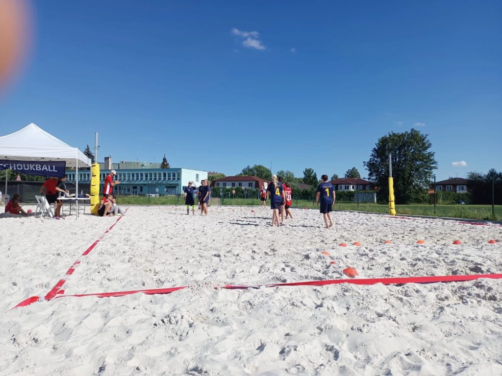 Stowarzyszenie Tchoukball Lubuskie na turnieju Czech Beach Open 