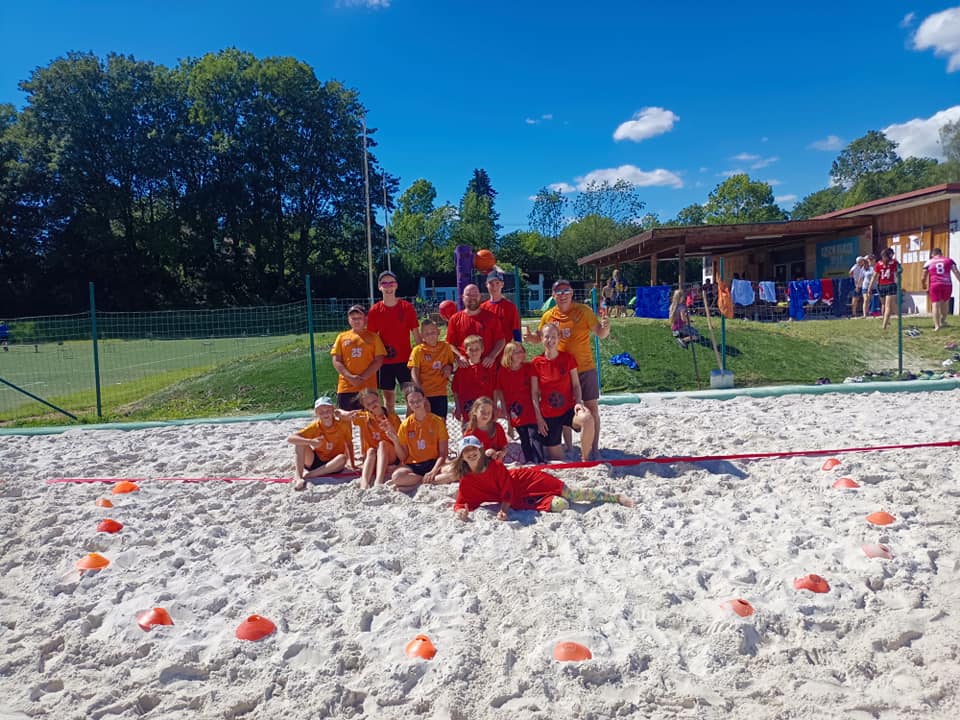 Stowarzyszenie Tchoukball Lubuskie na turnieju Czech Beach Open 