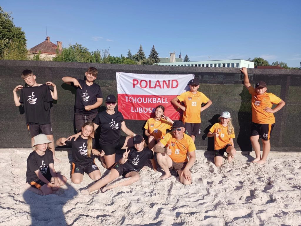 Stowarzyszenie Tchoukball Lubuskie na turnieju Czech Beach Open 