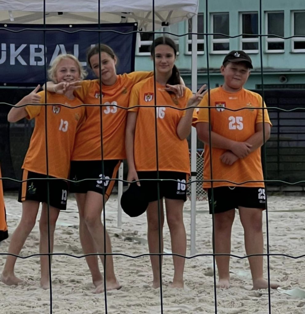 Stowarzyszenie Tchoukball Lubuskie na turnieju Czech Beach Open 