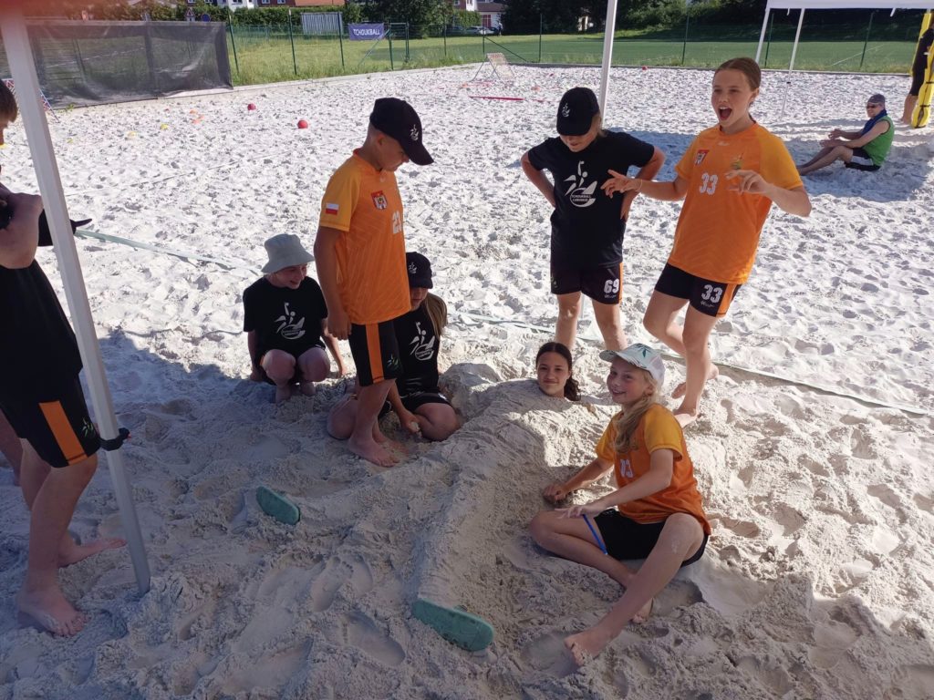 Stowarzyszenie Tchoukball Lubuskie na turnieju Czech Beach Open 