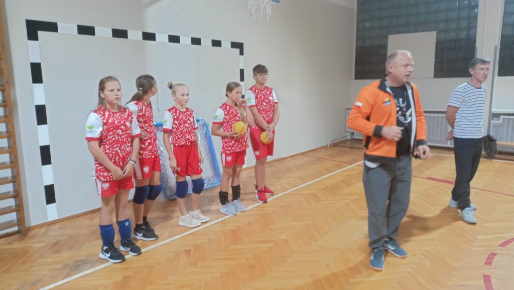 reprezntanci Stowarzyszenia Tchoukball Lubuskie 