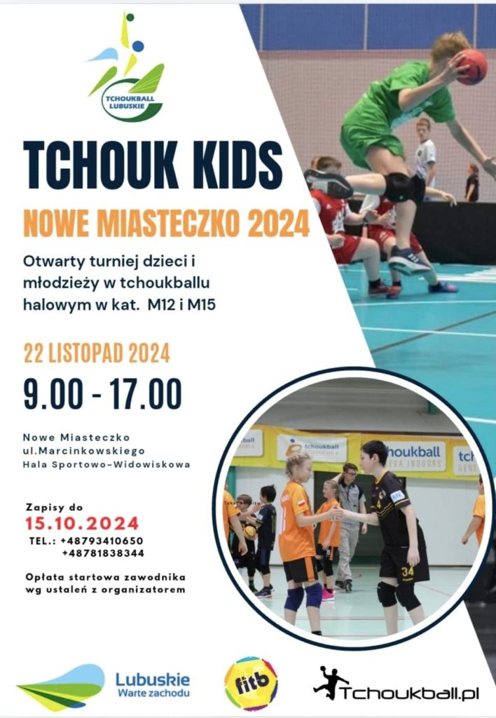 Plakat informacyjny TchouK KIds 2024 